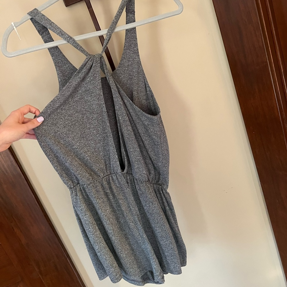 Grey Comfy Romper F21